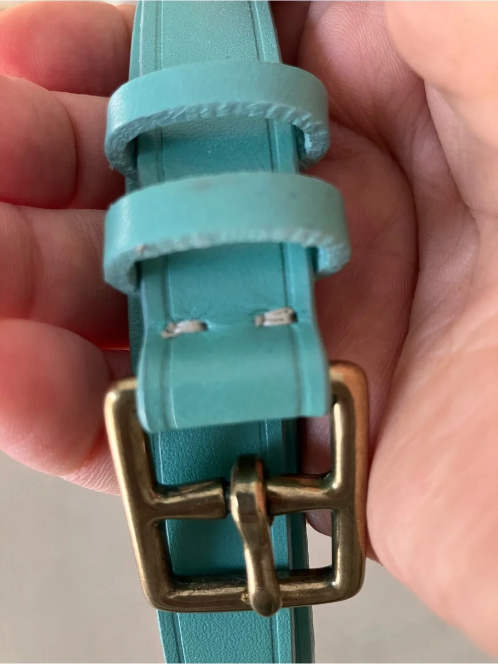 J. Crew sleek turquoise